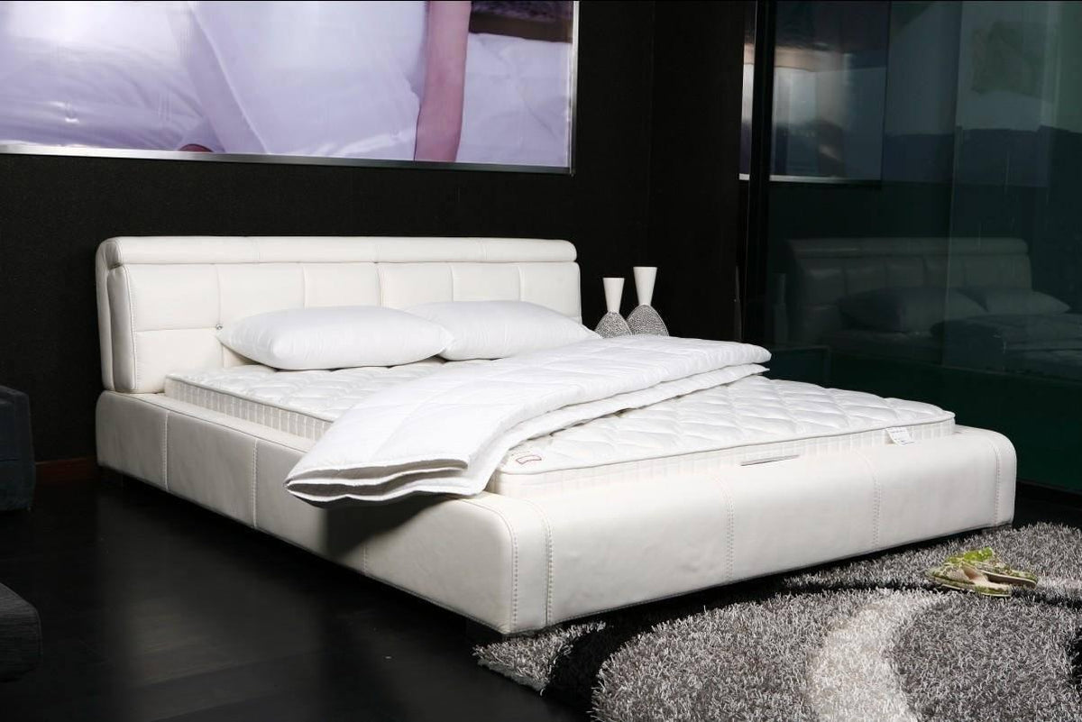 DaDa White Quilted Mattress Pad