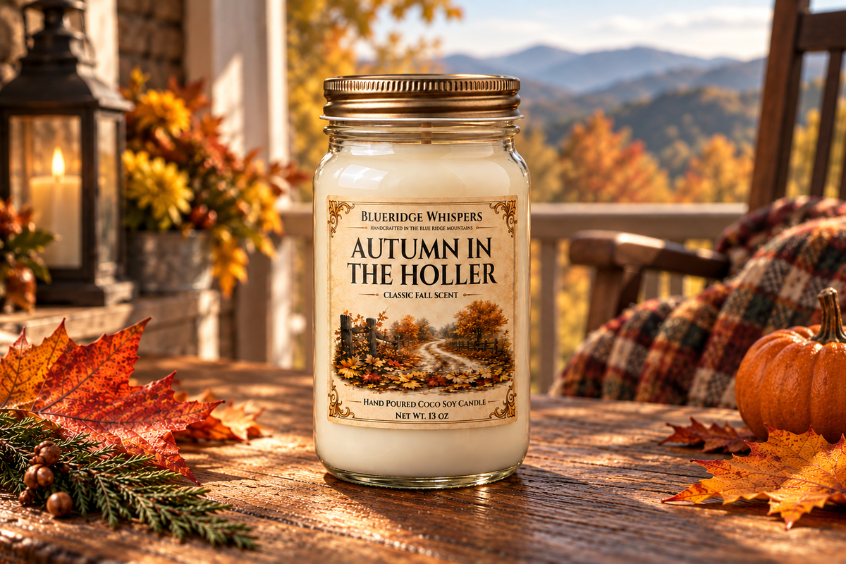 Autumn in the Holler – Fallen Leaves Coco-Soy Candle