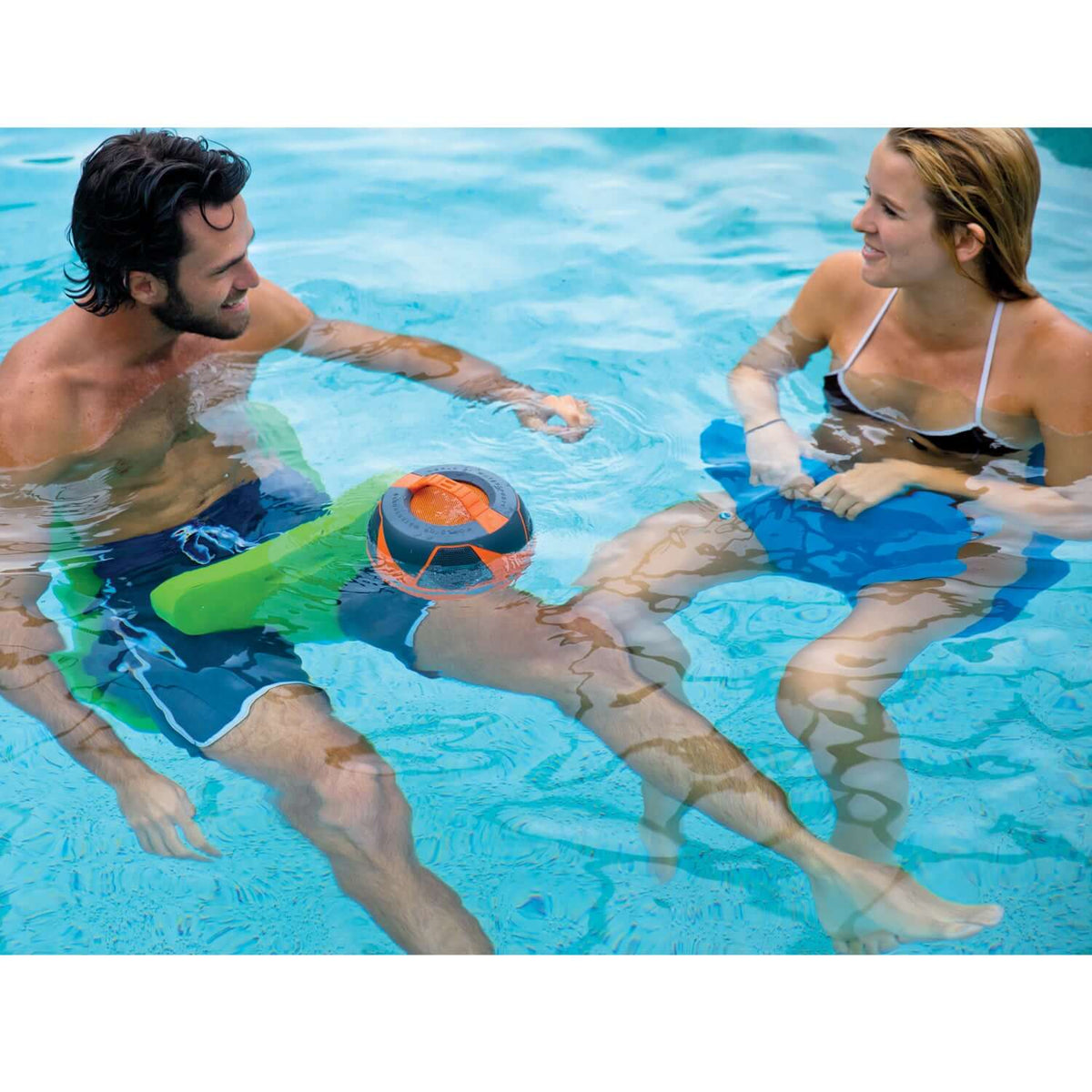 WOW Watersports First-Class Soft Dipped Foam Whale Tail Saddle Seat 6pck PDQ Green