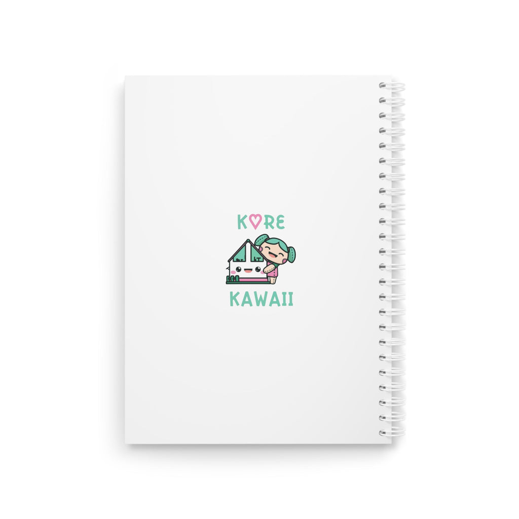Kawaii Frog Dango Spiral Notebook