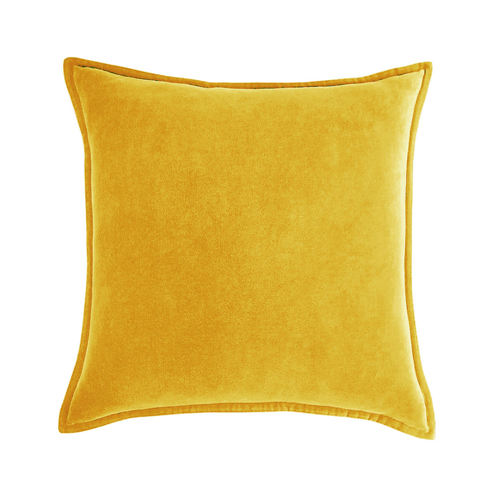 Fancy & Stacy Dark Grey Velvet Pillow Cover with Insert – 20 x 20 in