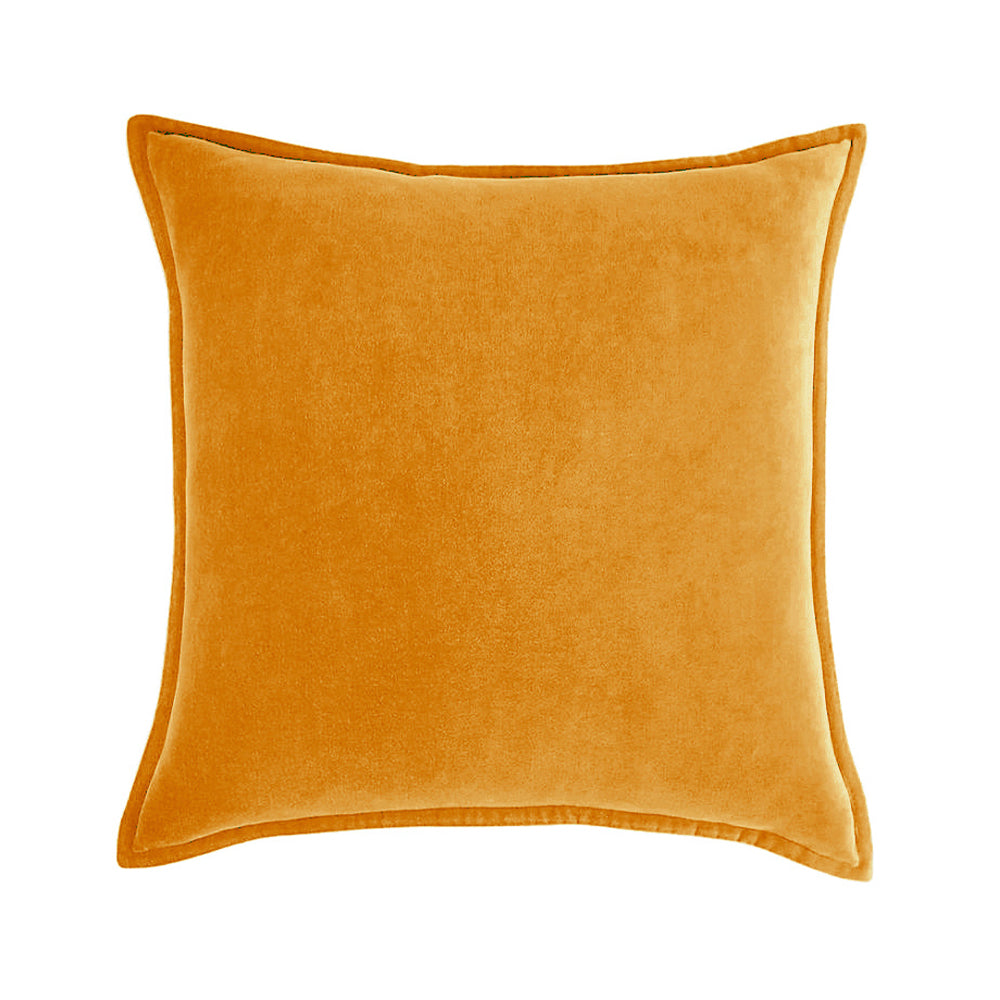 Fancy & Stacy Dark Grey Velvet Pillow Cover with Insert – 20 x 20 in