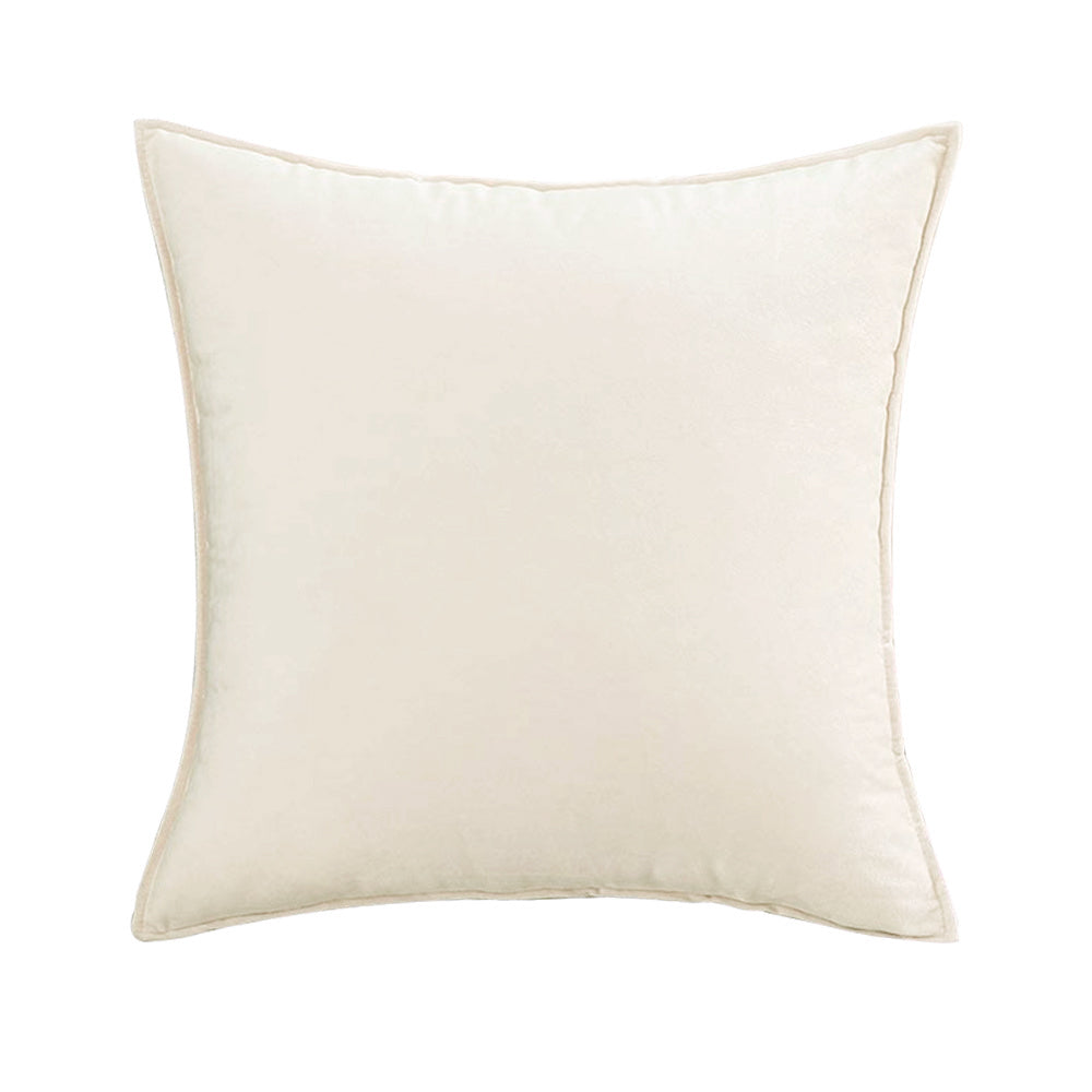 Fancy & Stacy Dark Grey Velvet Pillow Cover with Insert – 20 x 20 in