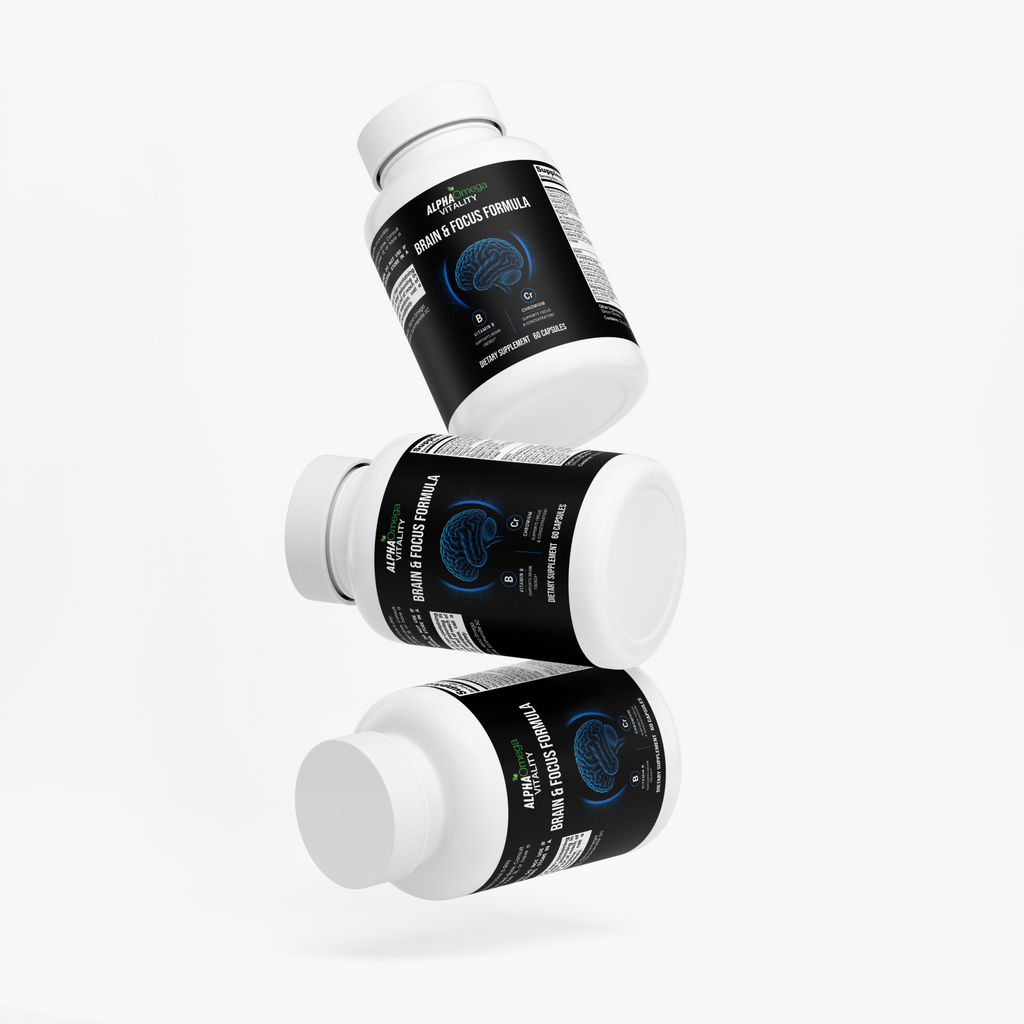 Brain & Focus Formula with A, B, Zinc and Chromium