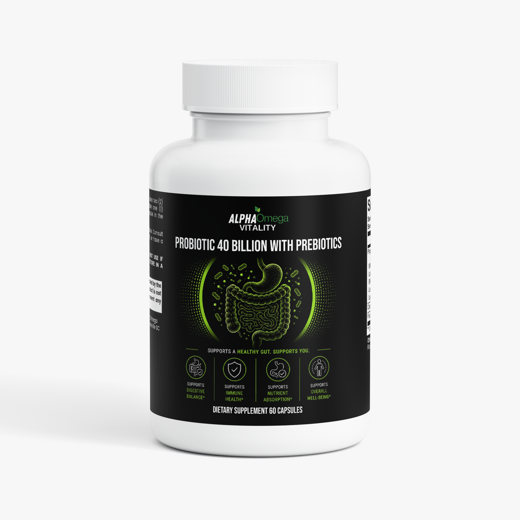 Probiotic 40 Billion with Prebiotics