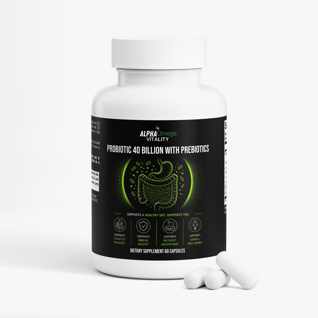 Probiotic 40 Billion with Prebiotics