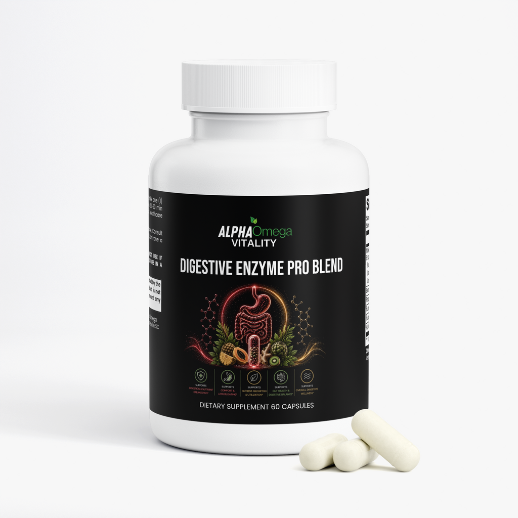 Digestive Enzyme Supplement Capsules