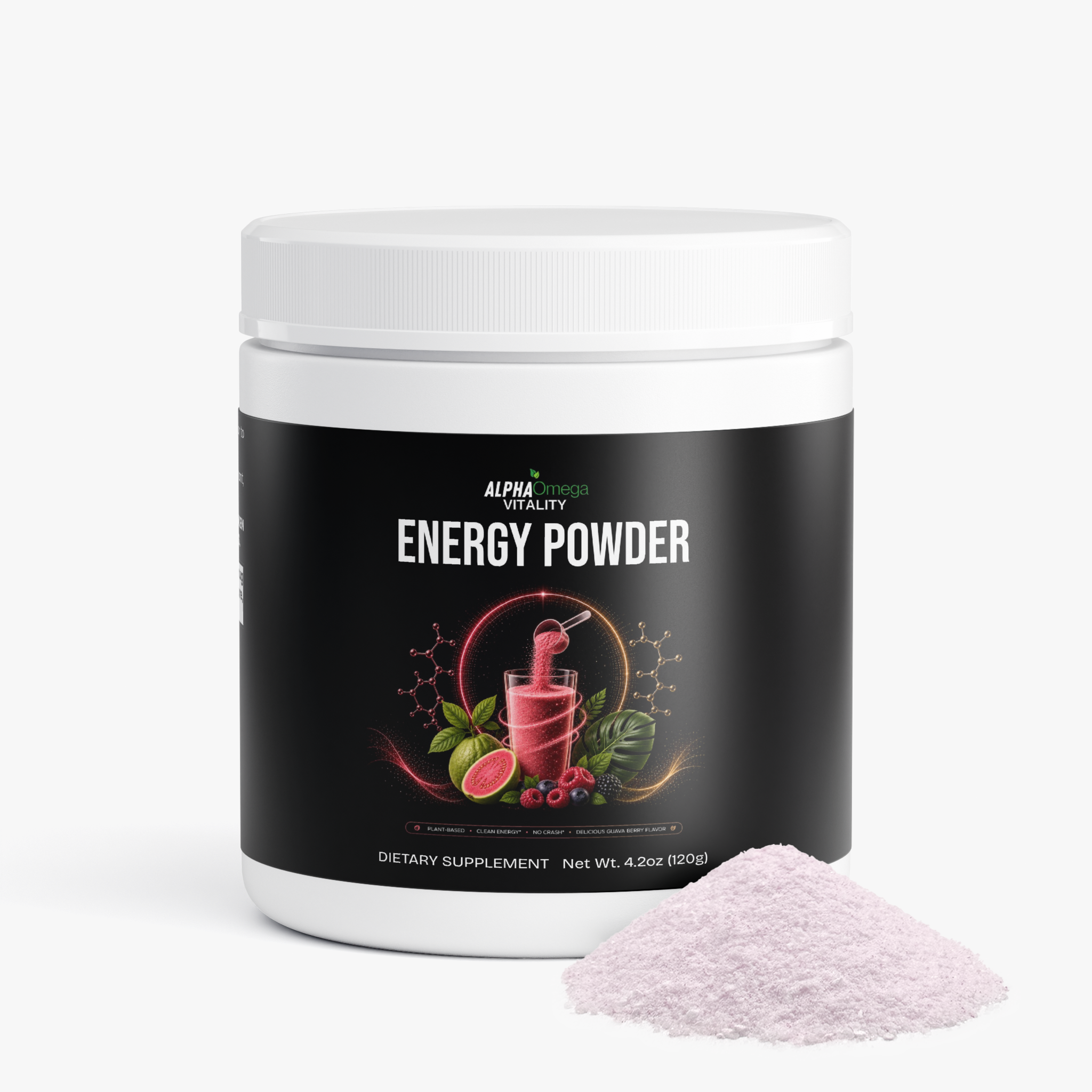 Energy Boost Drink Powder - Guava Berry