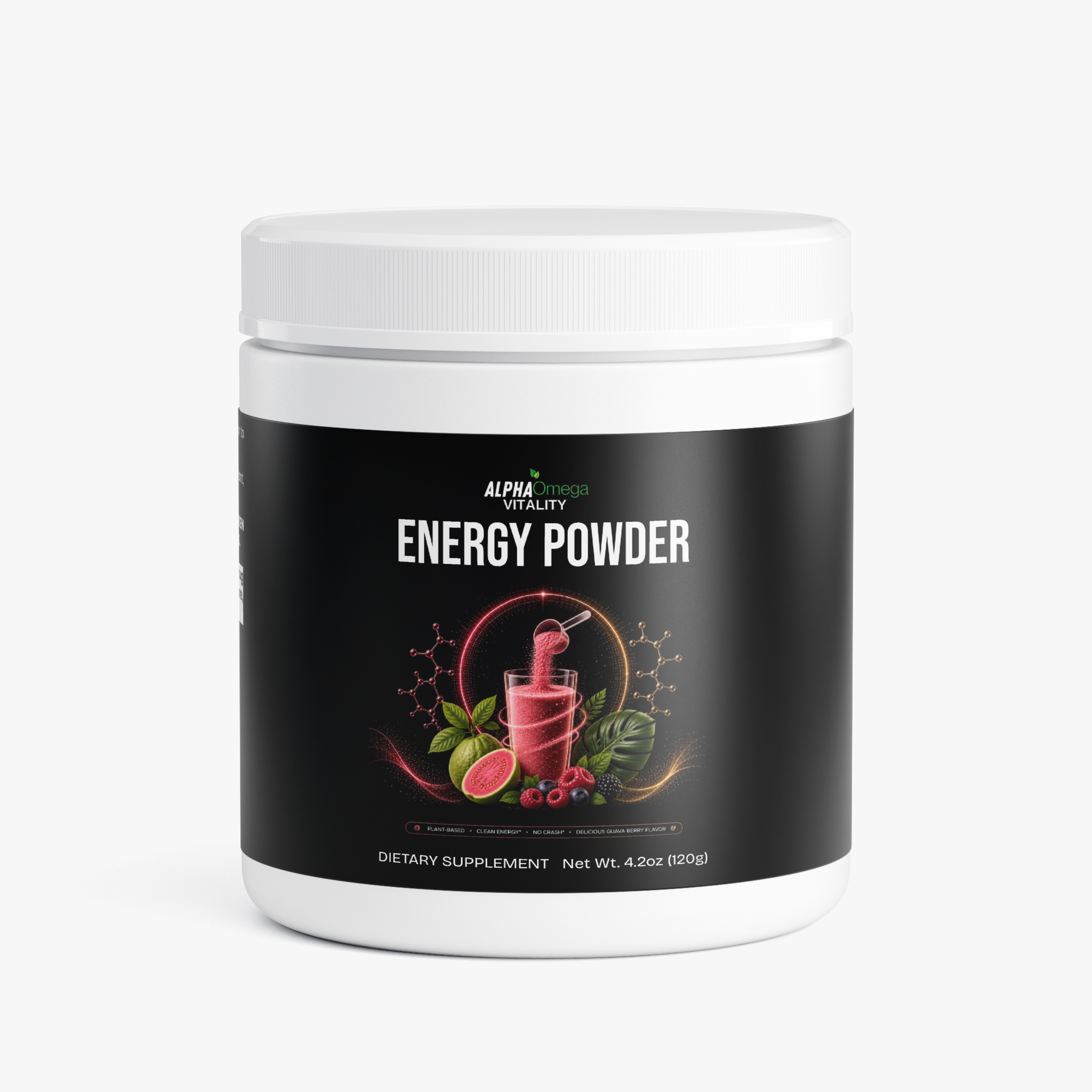 Energy Boost Drink Powder - Guava Berry
