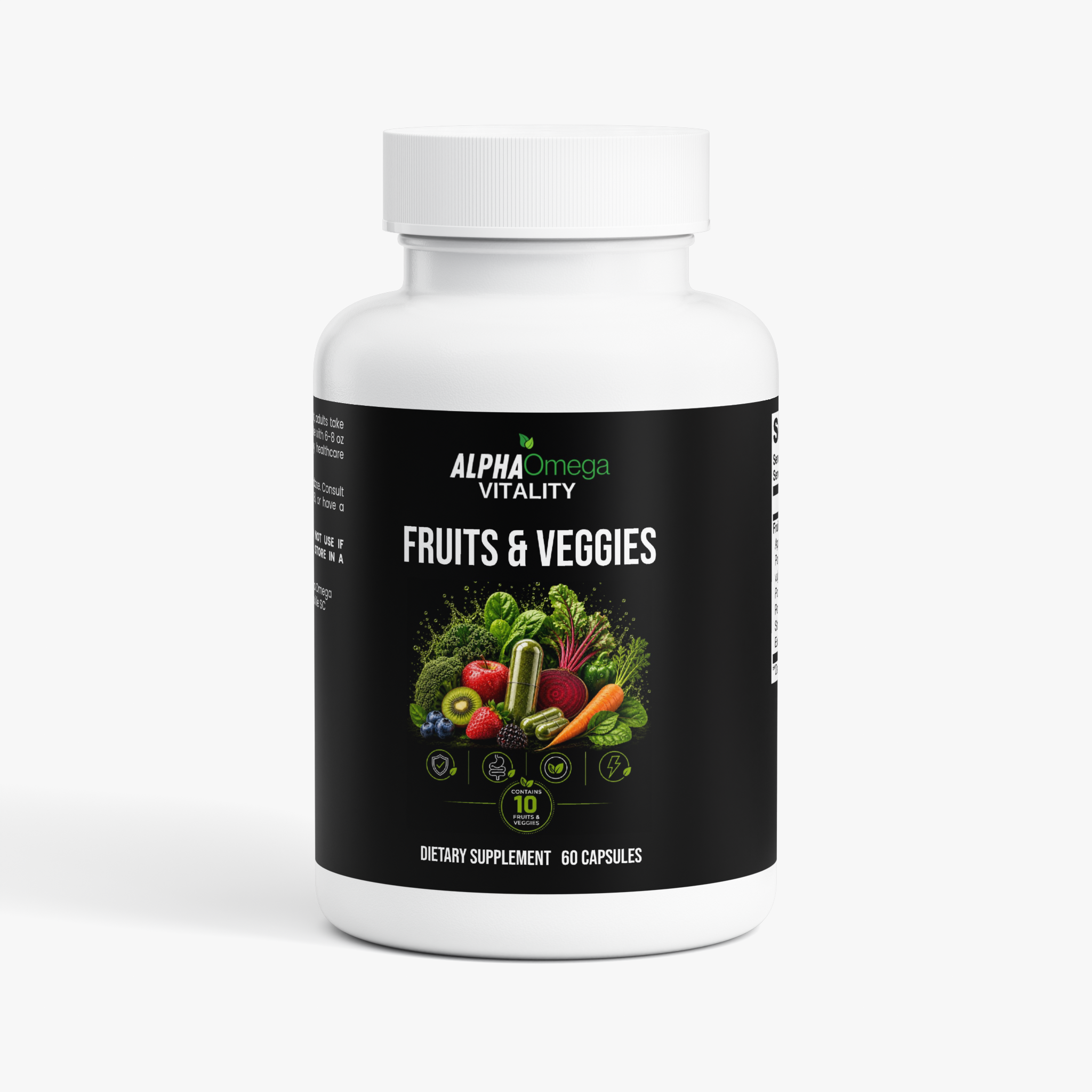 Natural Fruits and Veggies Capsules