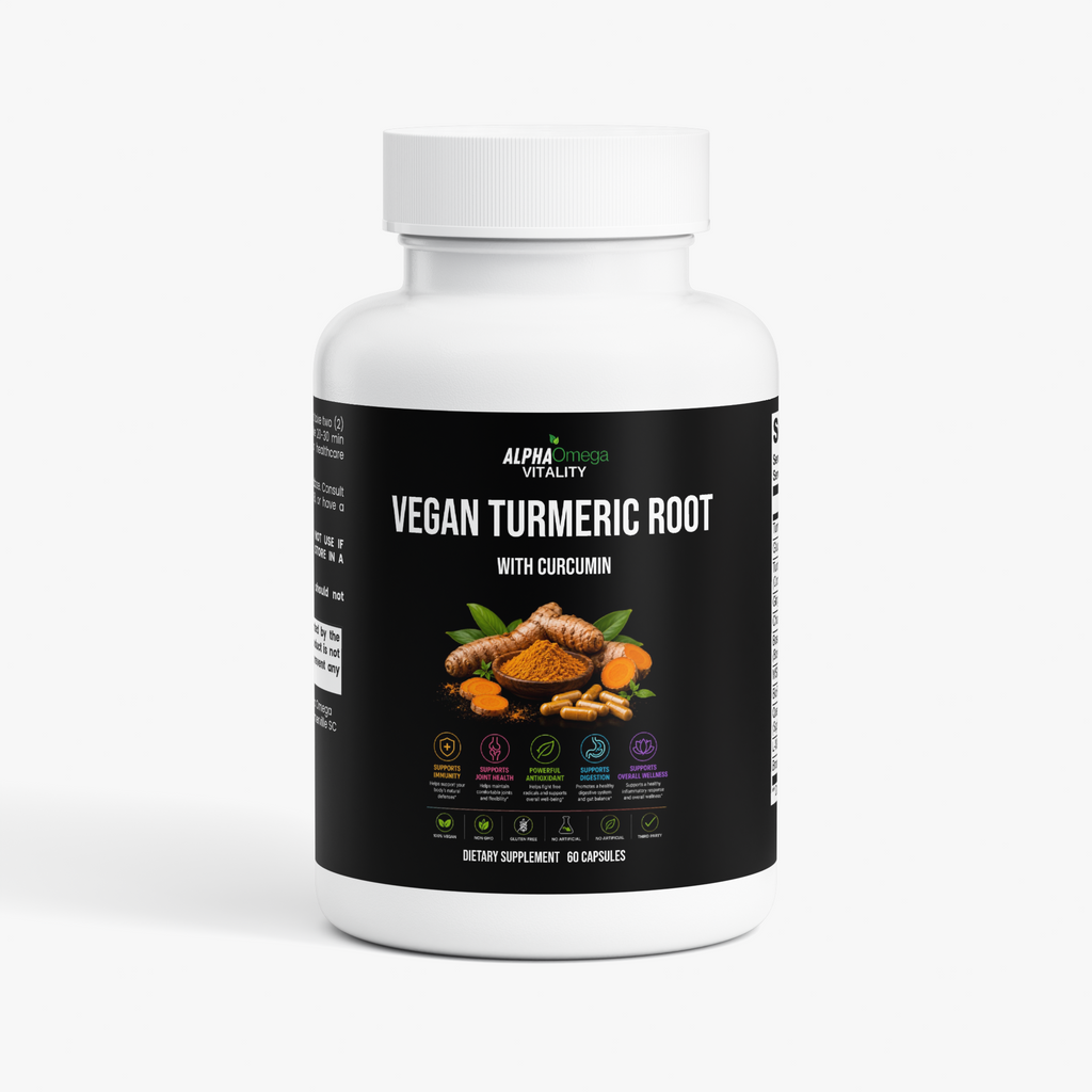 Vegan Turmeric Root with Curcumin