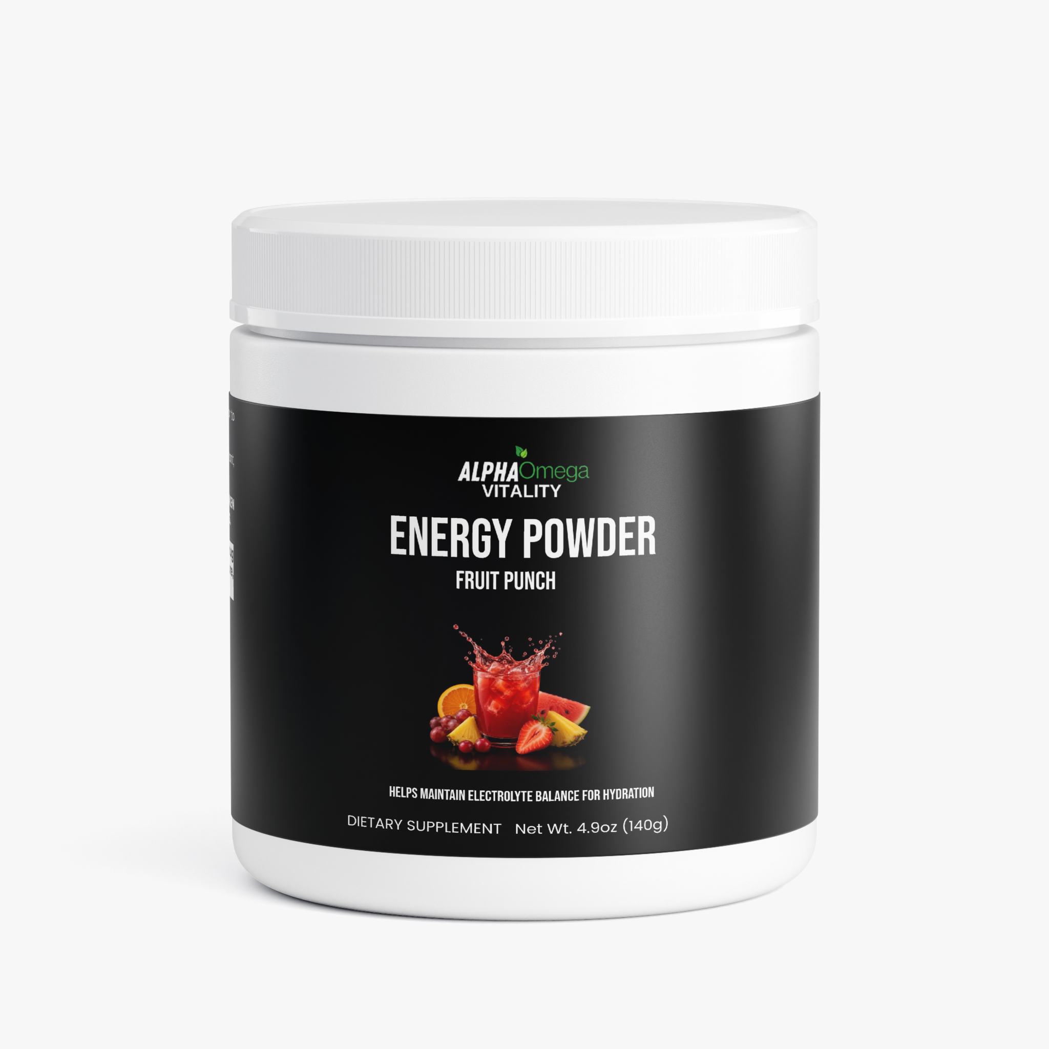 Energy Boost Drink Powder - Fruit Punch