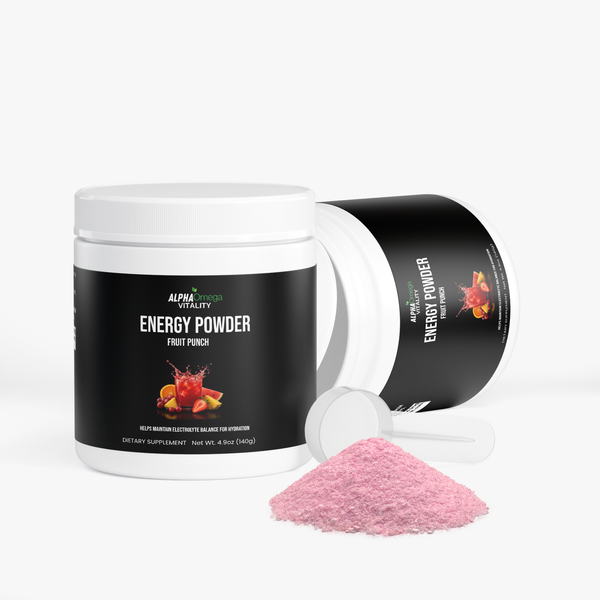 Energy Boost Drink Powder - Fruit Punch