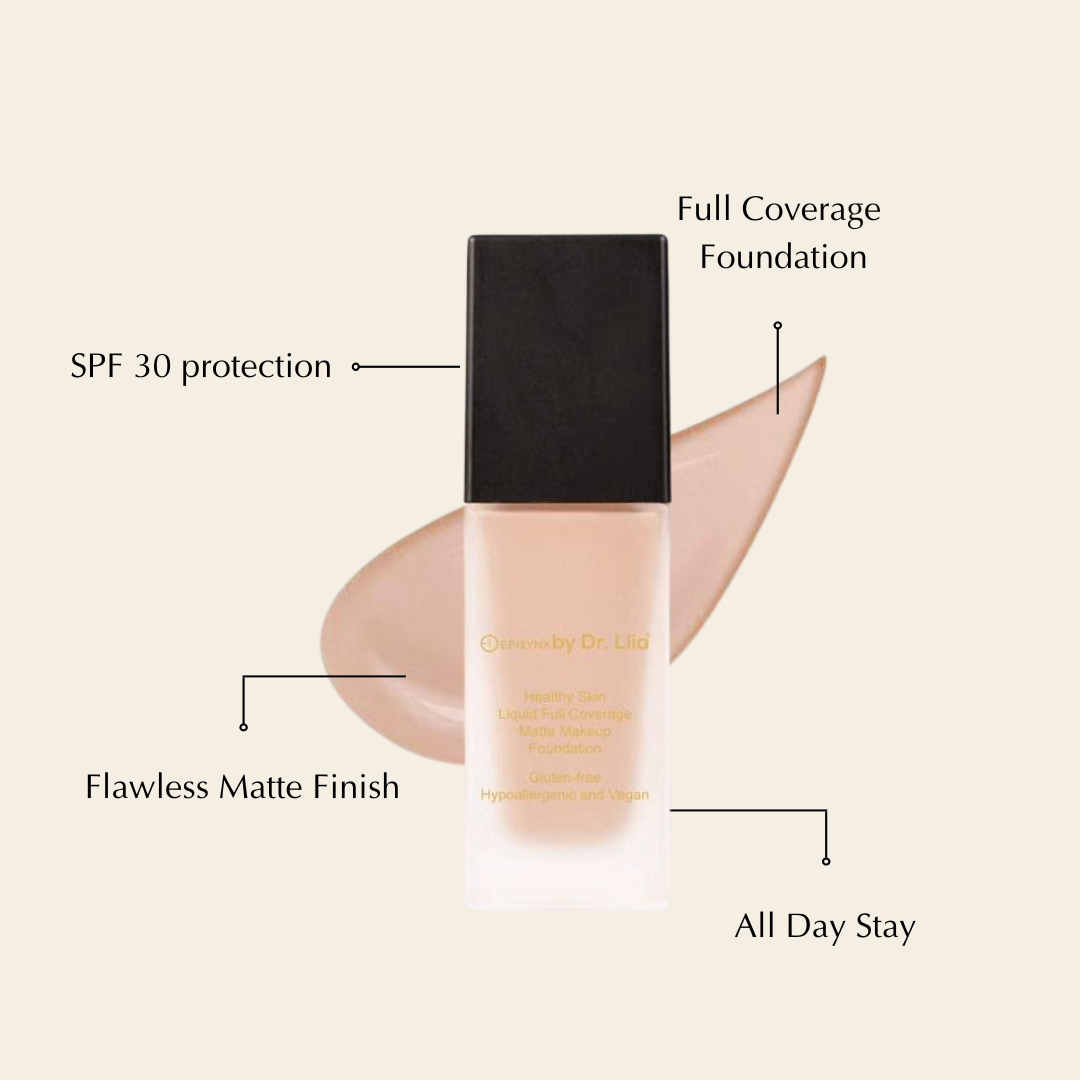 Full-Coverage Matte Foundation SPF 30