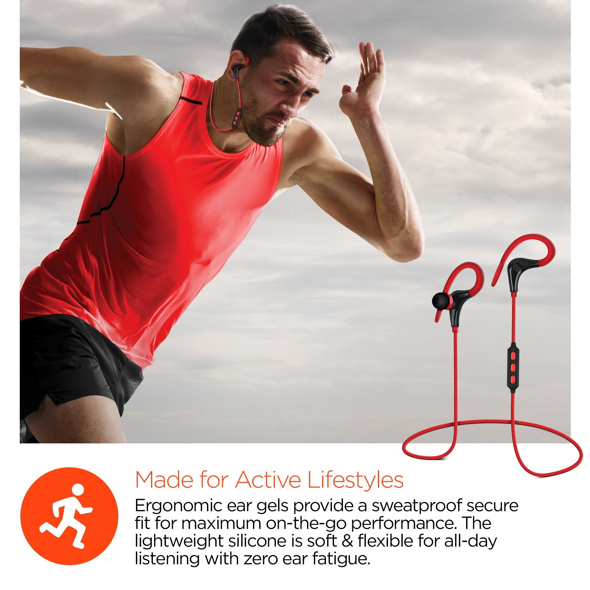 HyperGear Marathon Sport Wireless Bluetooth Earphones