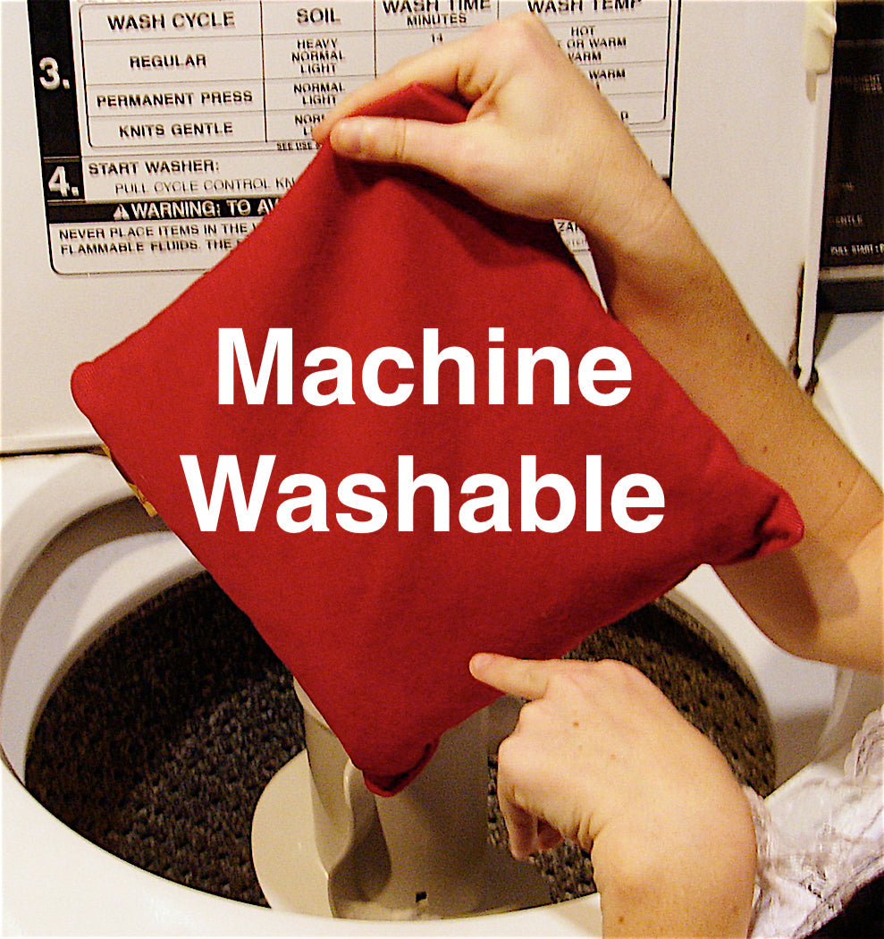 Square Pillow in Plush Red Ultra-Suede