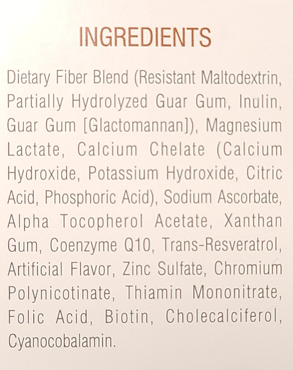 Ensulate - Fiber