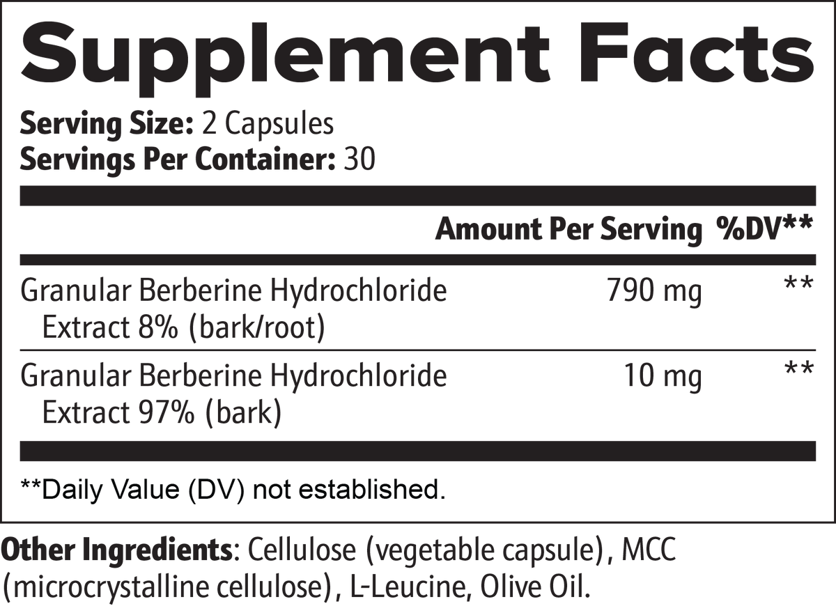 Premium Berberine Capsules