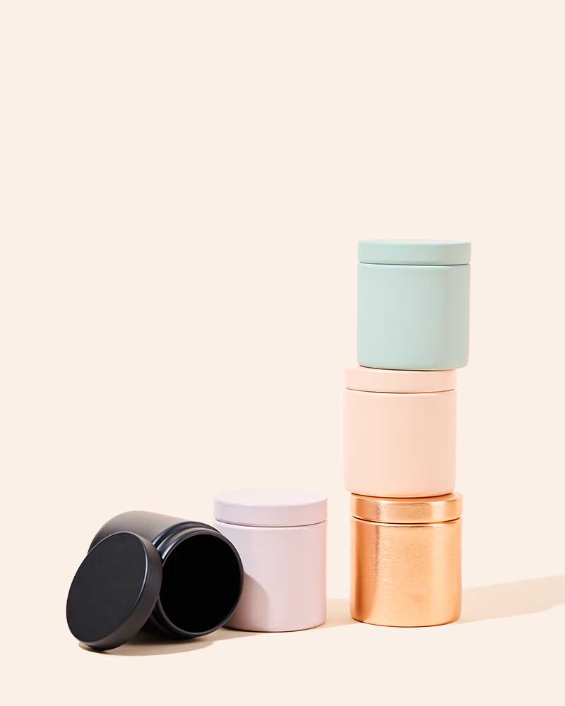 9oz glam tin - matte crimson pack of 12