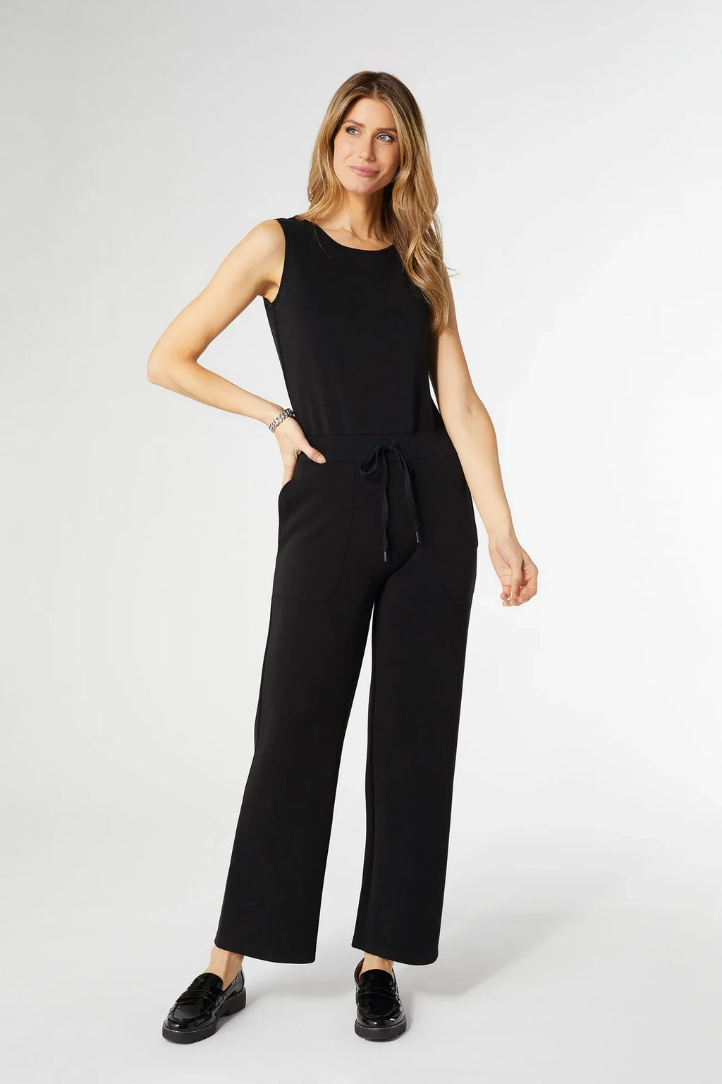 Hilarie Super Soft Romper wit Pockets - XXL