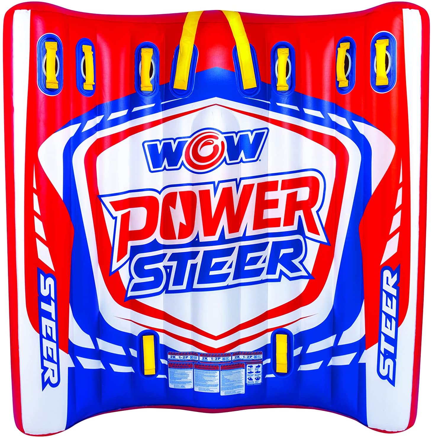 WOW Watersports Power Steer 3 Person 3P Steerable Deck Tube