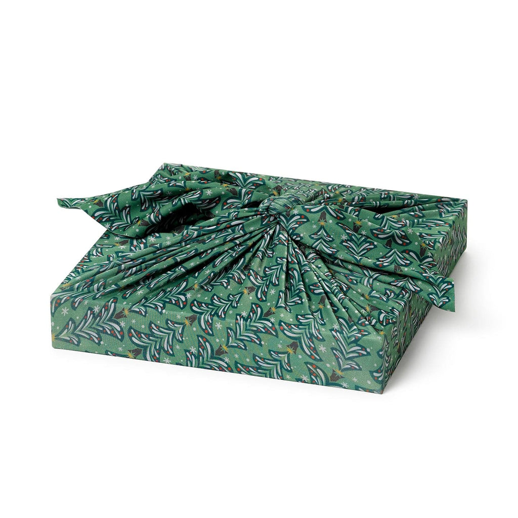 Assorted Set of 9 Reusable Cloth Furoshiki Gift Wrap | Holiday Collection