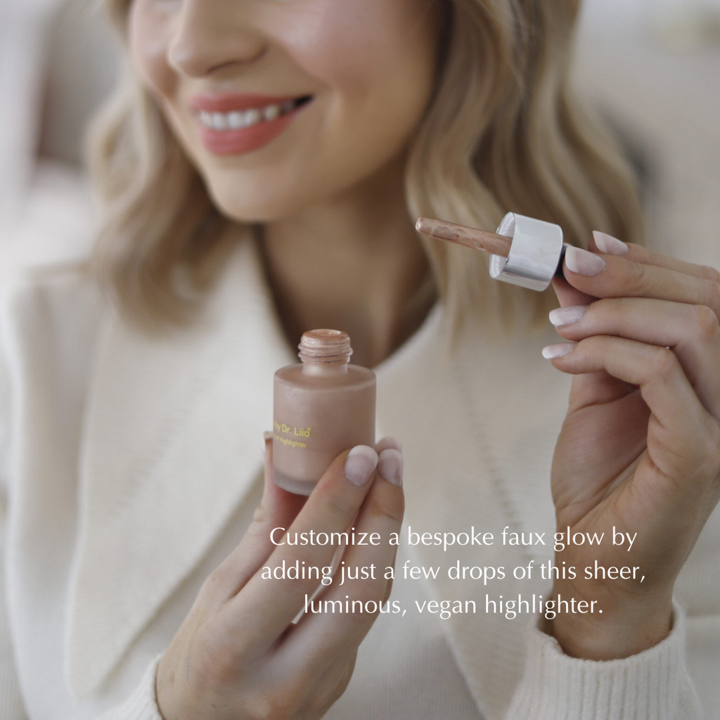 Liquid Bronzer Drops for a Dewy Glow