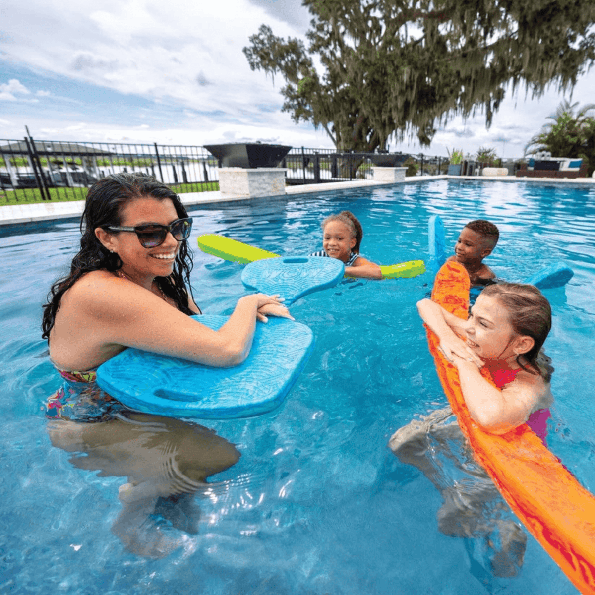 WOW Watersports Vacation Mode Molded Foam Pool Noodles 18-Pack PDQ