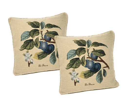 DaDa Sugar Plum Garden Pillow Covers with Inserts – Set of 2