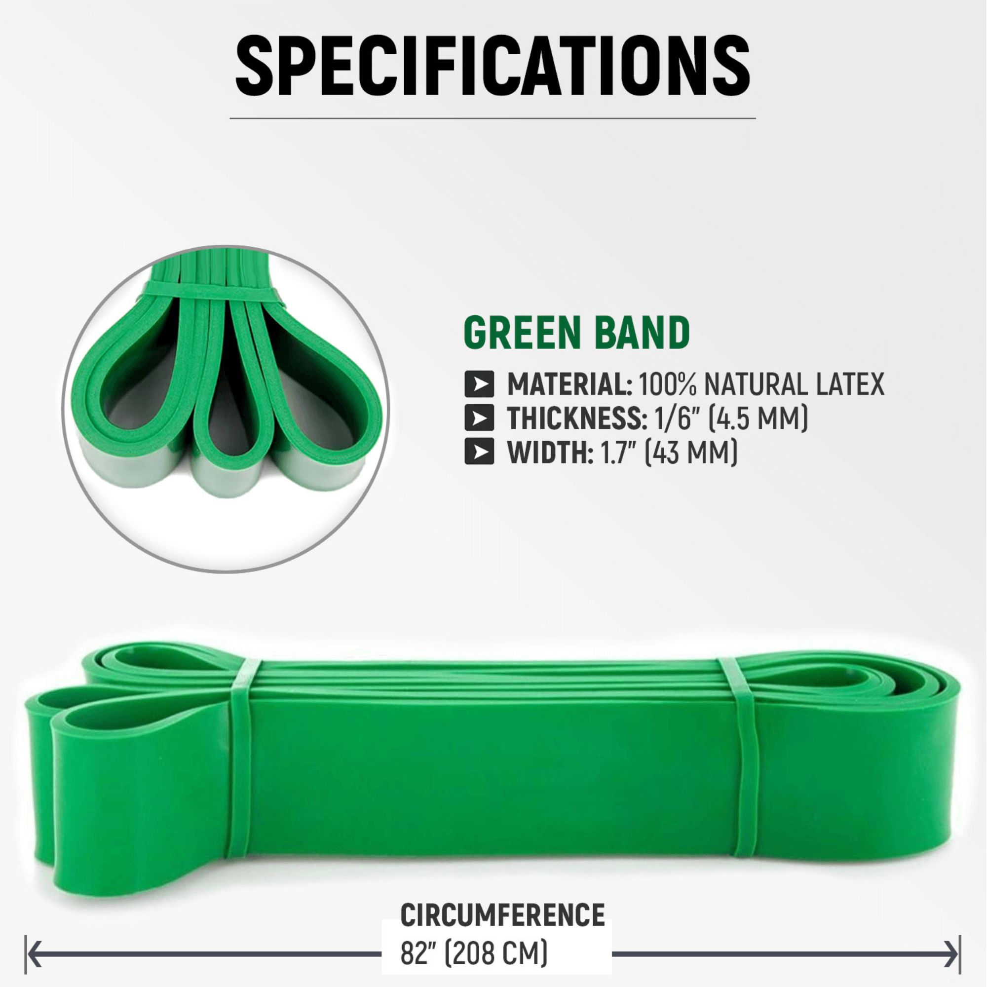XGear Fitness XG-PRO Heavy Duty Exercise Resistance Bands