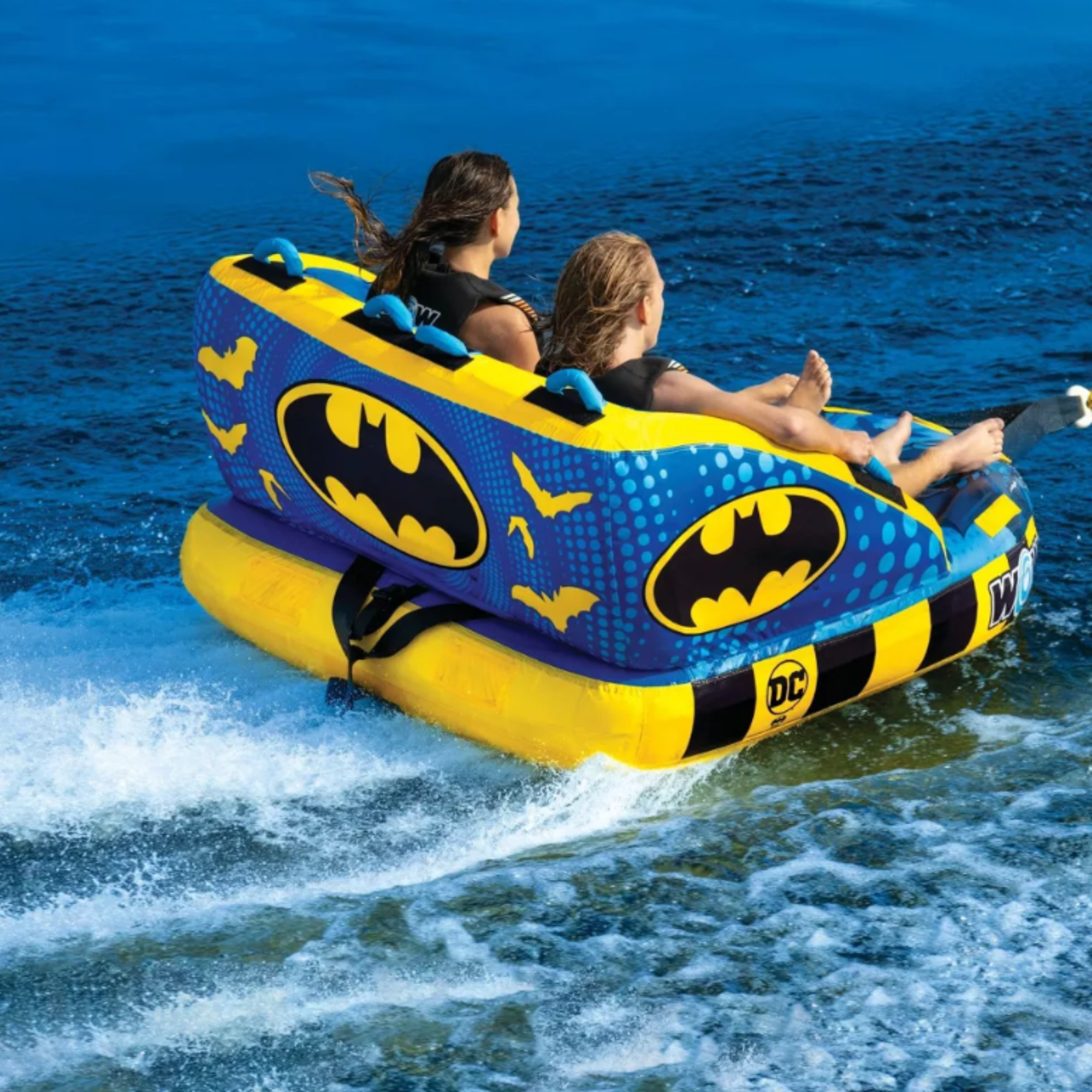WOW Sports DC Comics Batman 2-Person Bubba Soft Top Towable