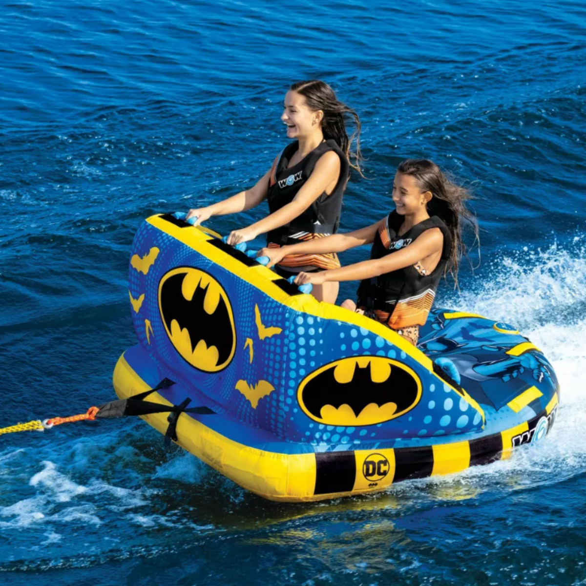 WOW Sports DC Comics Batman 2-Person Bubba Soft Top Towable