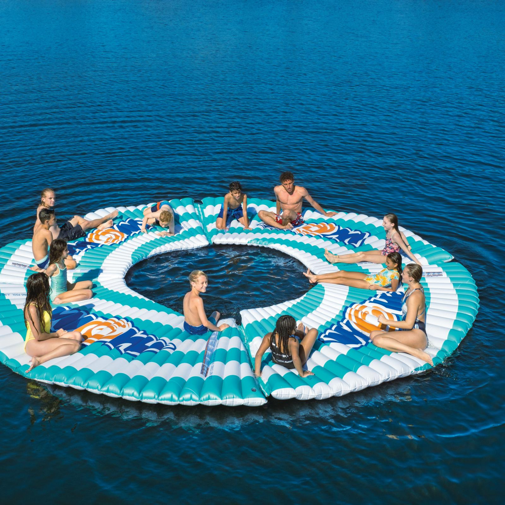 WOW Watersports Round Water Walkway & SUP Dock Island
