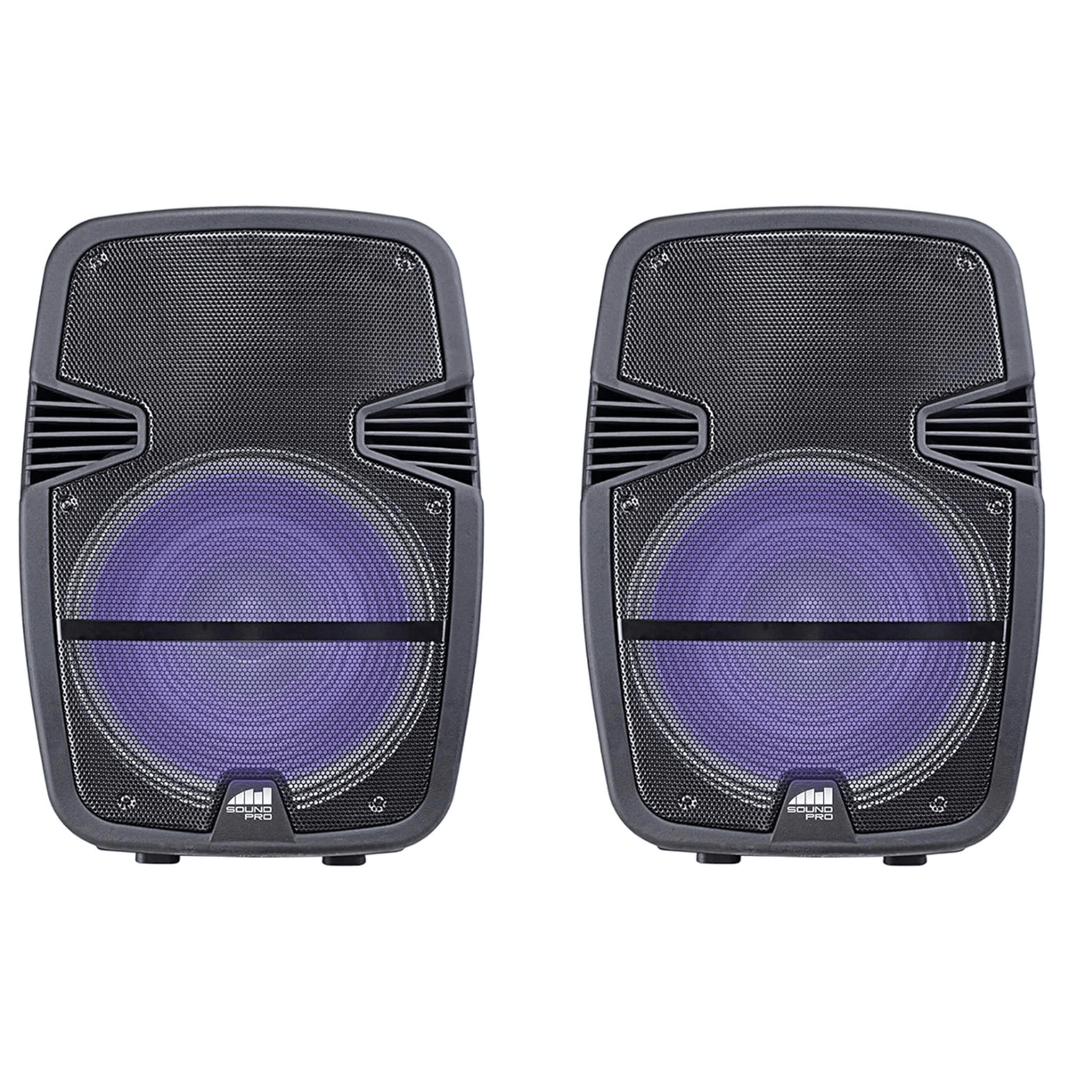 Naxa Dual 15" Bluetooth TWS Party Speakers - Refurbished