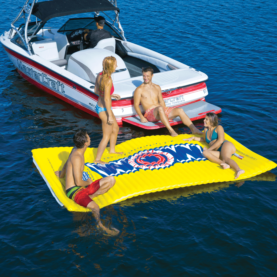 WOW Sports Floating Pool and Lake Water Walkway and Lounge - Green (12-2060)