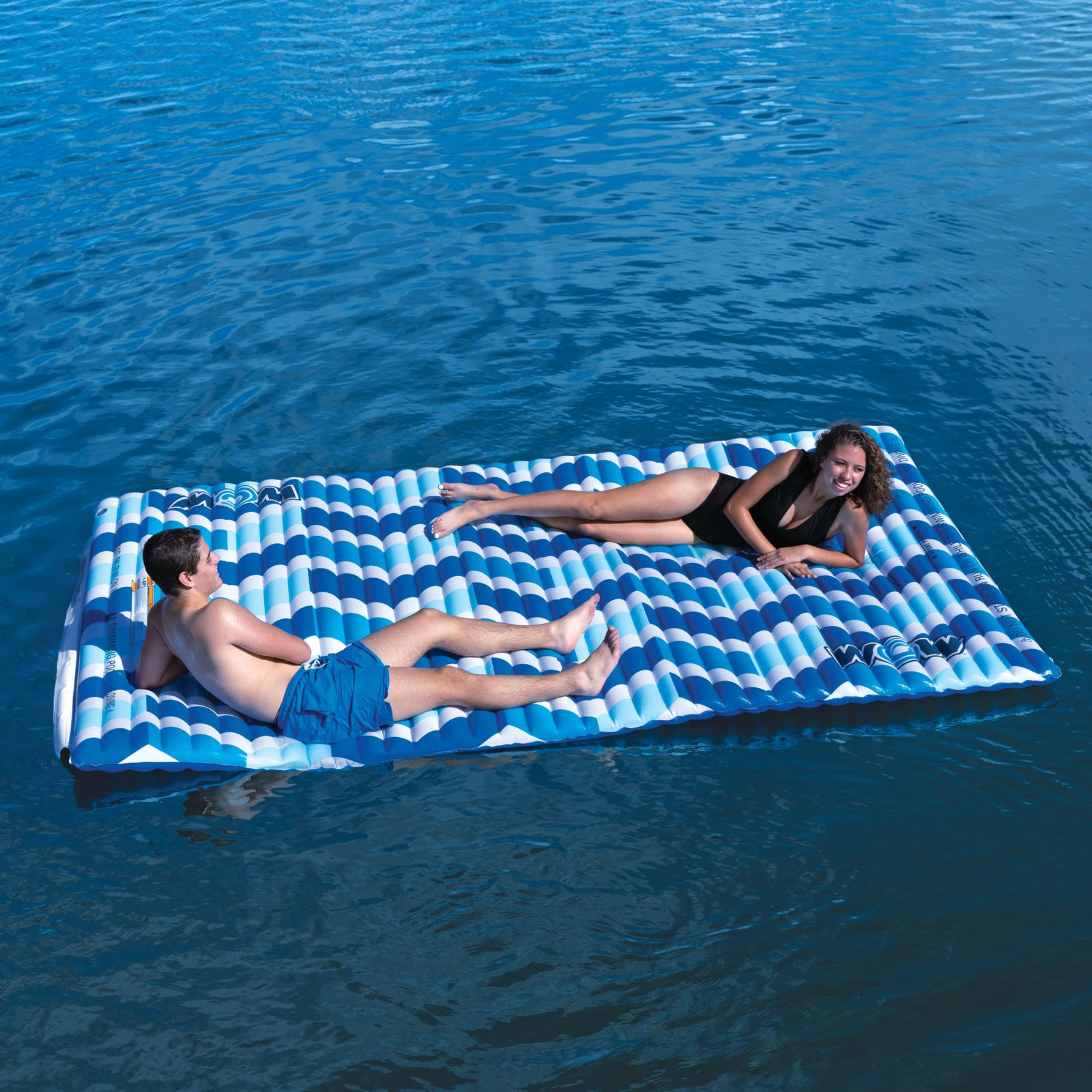 WOW Watersports Blue Chevron Water Walkway