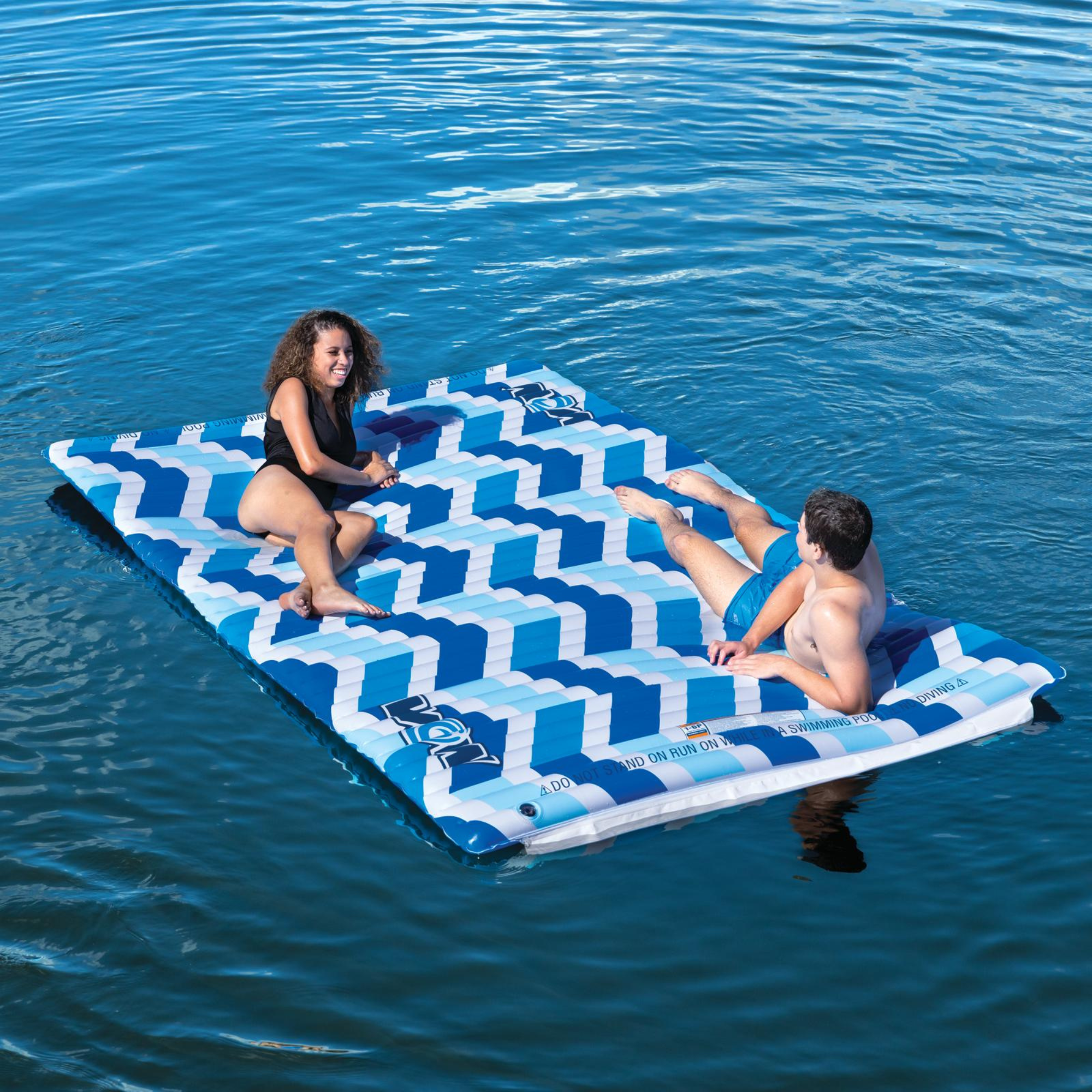 WOW Watersports Blue Chevron Water Walkway