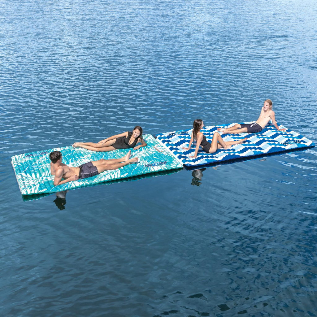 WOW Watersports Teal Palm Leaves Water Walkway