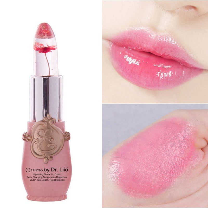 Color-Changing Lip Gloss for Dry Lips