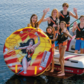 WOW Sports DC Comics Wonder Woman 2-Person Soft Top Deck Tube Towable