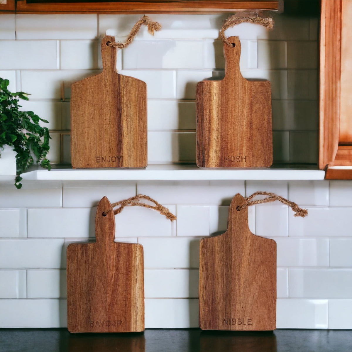 Charcuterie Boards – 8 x 4.5 in (Individual or Set of 4)