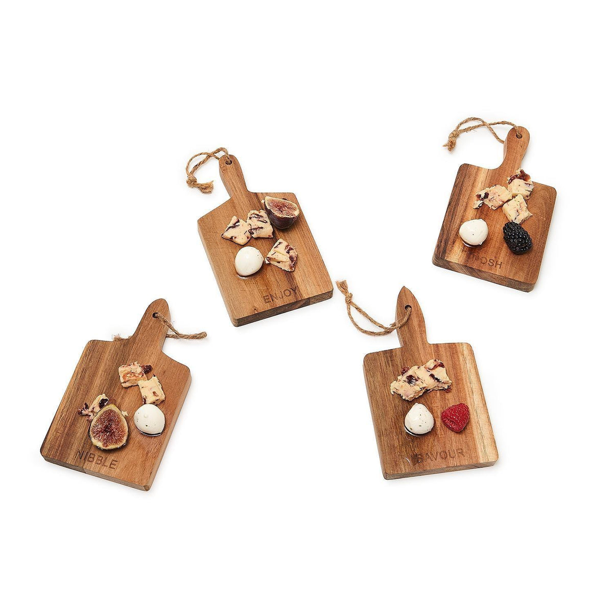 Charcuterie Boards – 8 x 4.5 in (Individual or Set of 4)