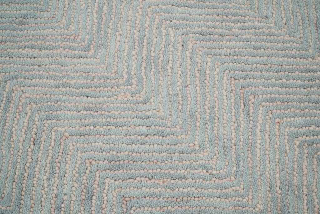 Gray Modern Style Hand Tufted Wool Area Rug