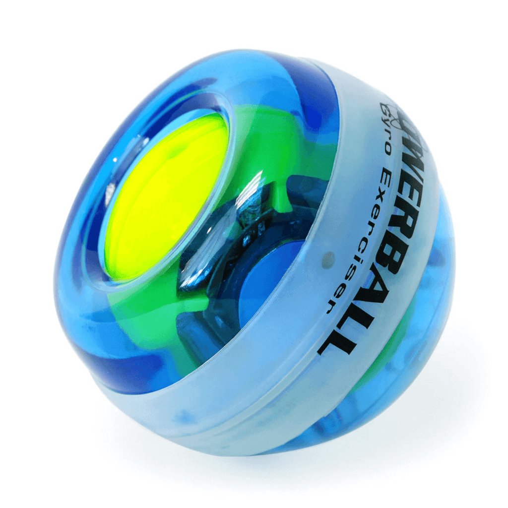 DFX Powerball Blue Gyro Exerciser with Powerdock