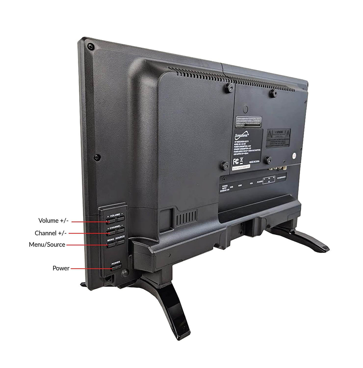 Supersonic 19" 12 Volt AC/DC Widescreen LED HDTV with USB and HDMI (SC-1911)