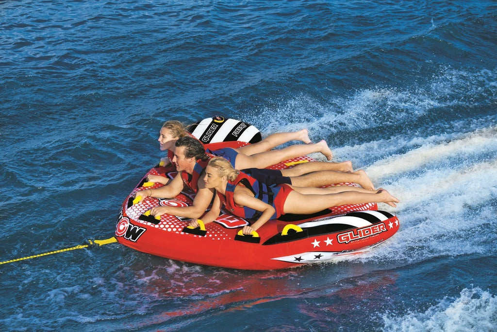 WOW Watersports Glider 3 Person 3P Towable with Flex Seating