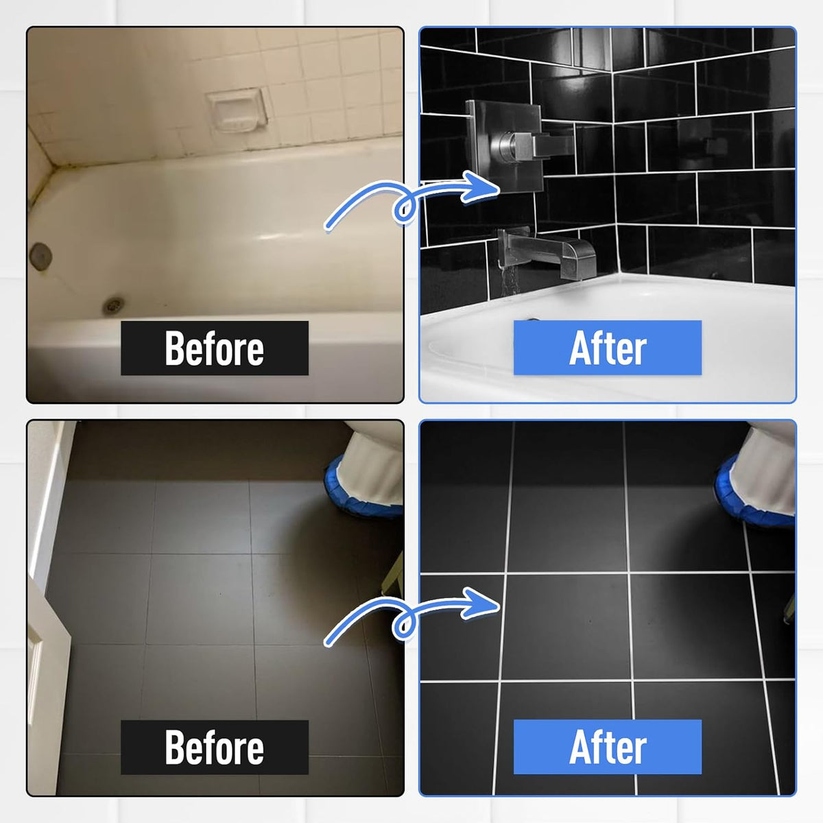 DWIL Water-Based Tub & Tile Refinishing Kit with Tools