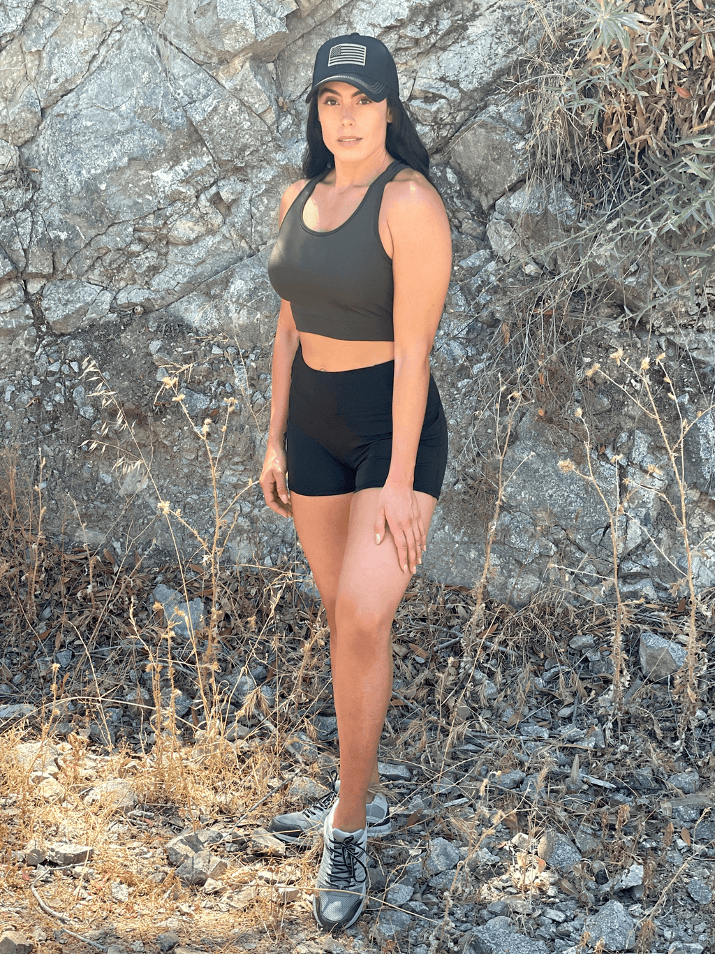 JupiterGear High-Waisted Athletic Shorts with Side Pockets