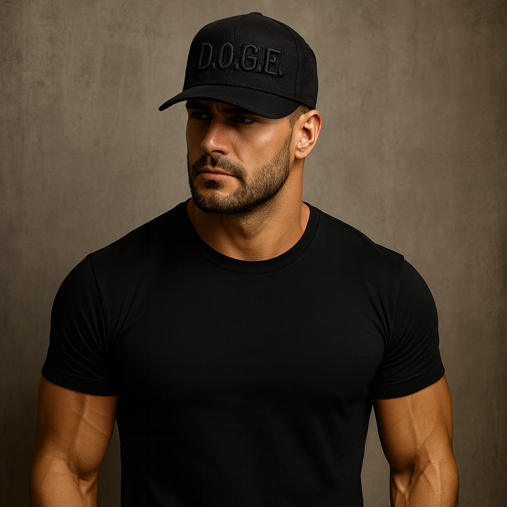 TRUCKER - D.O.G.E Blackout Hat