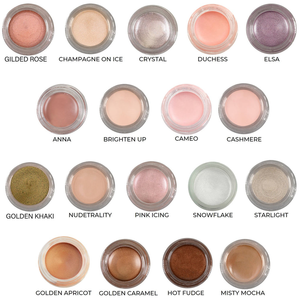 Cameo Any Wear Creme - A Waterproof Multi-tasking creme to powder product for eyes, cheeks & lips. Can be worn anywhere